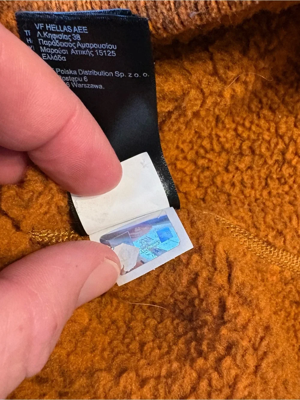 The North Face Gordon Lyons 1/4 Zip Earthen Copper Fleece Jacket